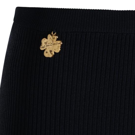 26FW 생로랑 숏팬츠 873968Y77MA4104 Black - SAINT LAURENT