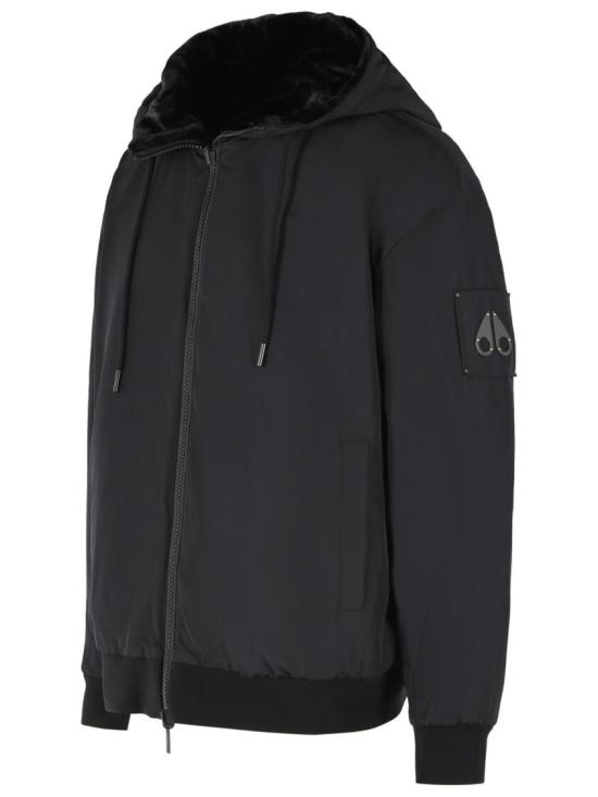 26FW 무스너클 롤랜드 리버시블 버니 자켓 M35MS623 292 Black - MOOSE KNUCKLES