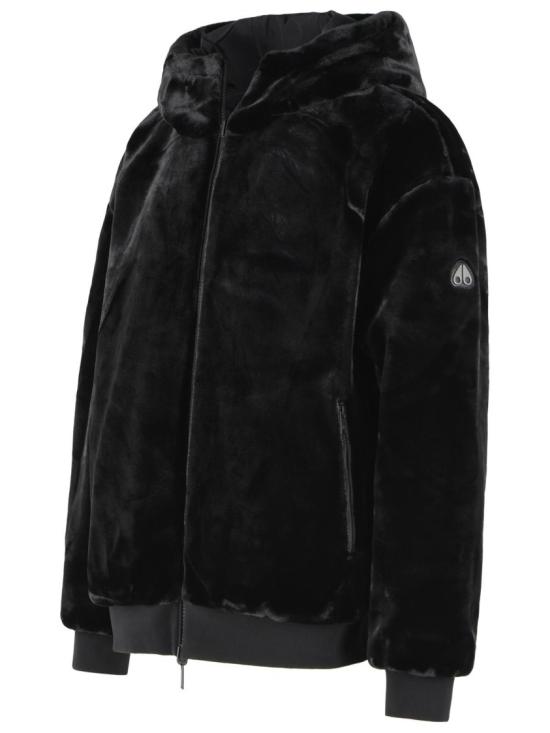 26FW 무스너클 롤랜드 리버시블 버니 자켓 M35MS623 292 Black - MOOSE KNUCKLES