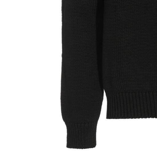 26FW 생로랑 니트웨어 A004JUY77OT1000 Black - SAINT LAURENT