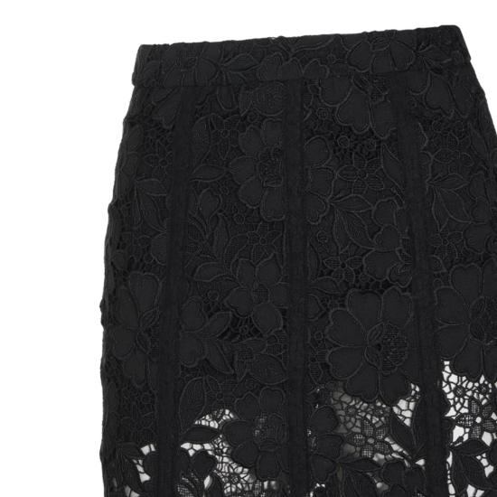 26FW 셀프 포트레이트 스커트 AW26049MSKB Black - SELF PORTRAIT