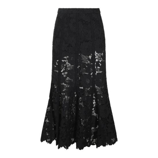 26FW 셀프 포트레이트 스커트 AW26049MSKB Black
