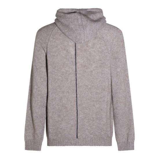 26FW 조르지오 아르마니 니트웨어 GM004426AF30079M1021 Grey - GIORGIO ARMANI