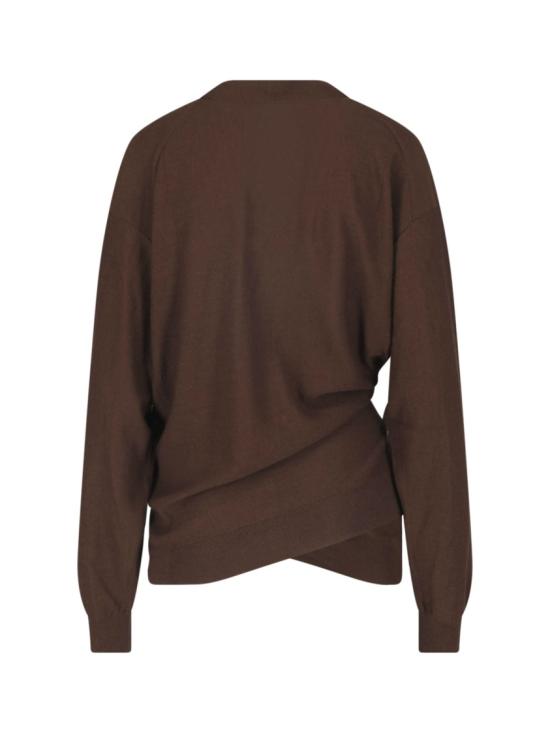 26FW 르메르 릴렉스 트위스트 가디건 PO0052 LK1063RE401 Brown - LEMAIRE
