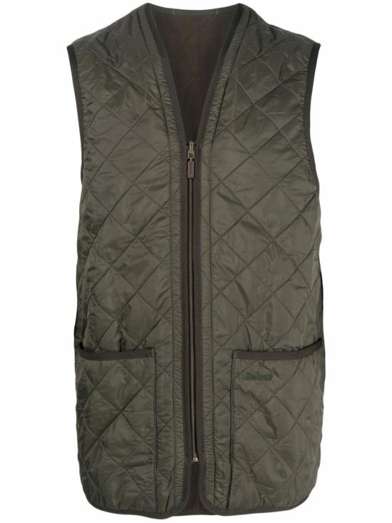 26FW 바버 폴라퀼트 지퍼인 라이너 MLI0002OL91 Grey - BARBOUR
