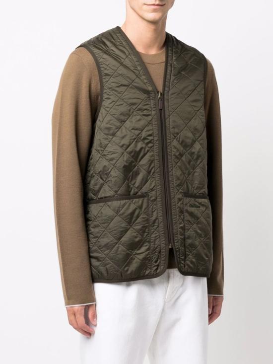 26FW 바버 폴라퀼트 지퍼인 라이너 MLI0002OL91 Grey - BARBOUR