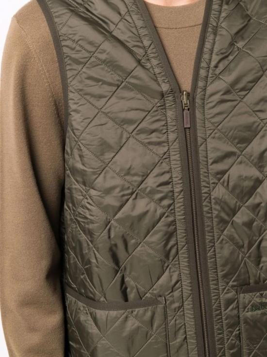 26FW 바버 폴라퀼트 지퍼인 라이너 MLI0002OL91 Grey - BARBOUR