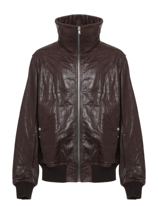 26FW 릭 오웬스 드라쿠플라이트 자켓 드라쿠플라이트 자켓 RU02F4751LBE84 Brown