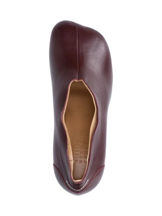 26FW MM6 메종마르지엘라 힐/펌프스 S59WL0107 P7557T4354 Burgundy - MM6 MAISON MARGIELA