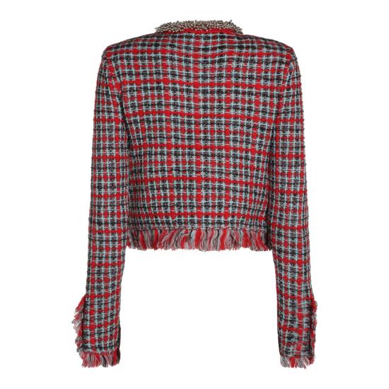 26FW 셀프 포트레이트 자켓 AW26146JR Red - SELF PORTRAIT