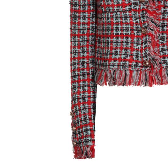 26FW 셀프 포트레이트 자켓 AW26146JR Red - SELF PORTRAIT