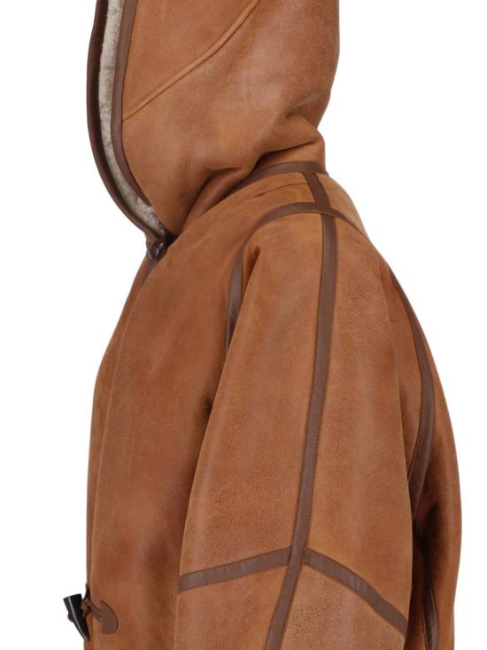 26FW 이자벨마랑 아미엘 숏 셔링 코트 MA0296FA C3A03I50CO Brown - ISABEL MARANT