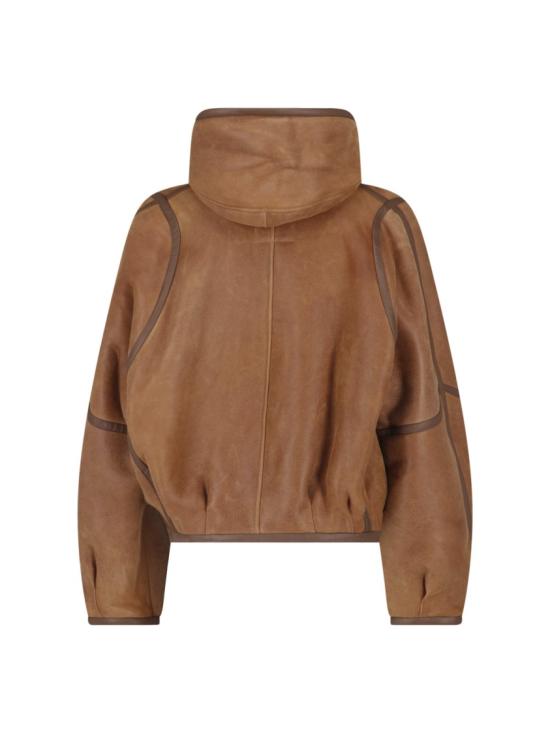 26FW 이자벨마랑 아미엘 숏 셔링 코트 MA0296FA C3A03I50CO Brown - ISABEL MARANT