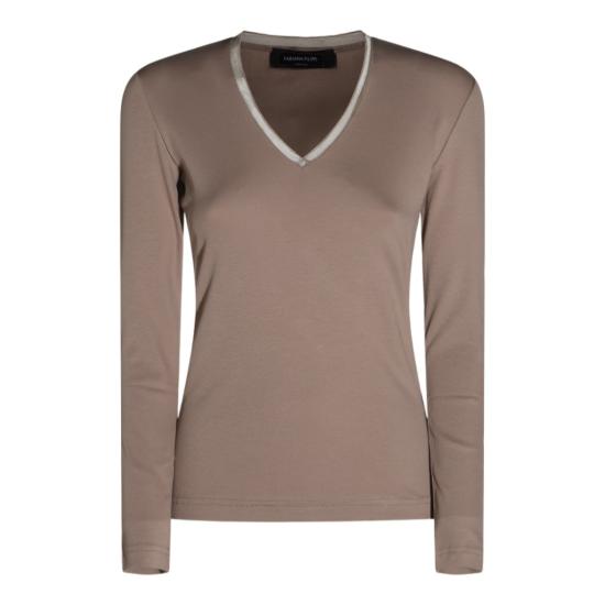 26FW 파비아나 필리피 탑 JED216F604L9070165 Neutrals