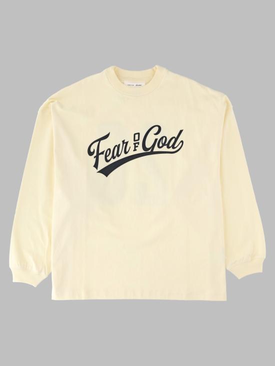 26SS 피어오브갓 긴팔 티셔츠 RW00272 CHALK IVORY
