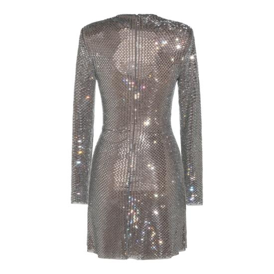 26FW 셀프 포트레이트 원피스 AW26154SGR Silver - SELF PORTRAIT