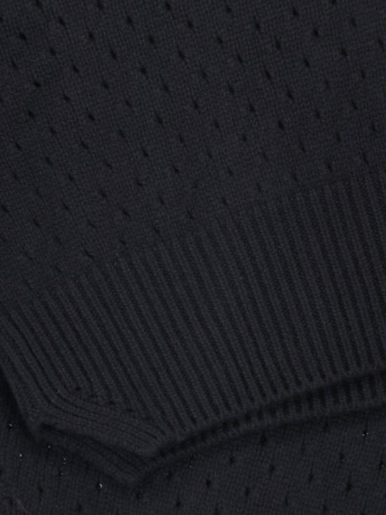 26FW 에르마노 설비노 니트웨어 D495M324JBV95708 Black - ERMANNO SCERVINO