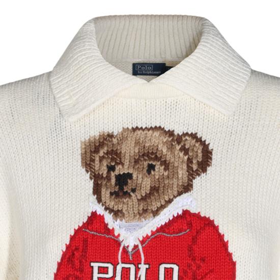 26FW 폴로 랄프로렌 니트웨어 211B17764001 White - POLO RALPH LAUREN