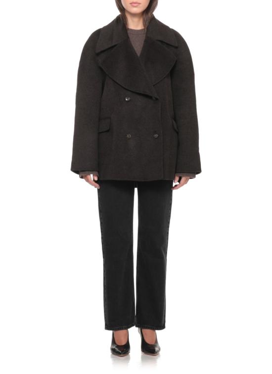 26FW 루루 드 세종 자켓 NEILBROWN MELANGE Black - LOULOU DE SAISON