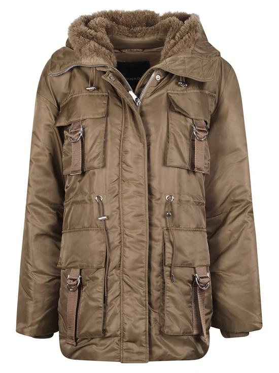 26FW 핑코 자켓 107723 A2OI Brown