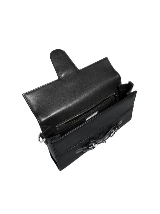 26FW 구찌 홀스빗 리스트레토 미디엄 숄더백 A006KQ FAGIF Black - GUCCI