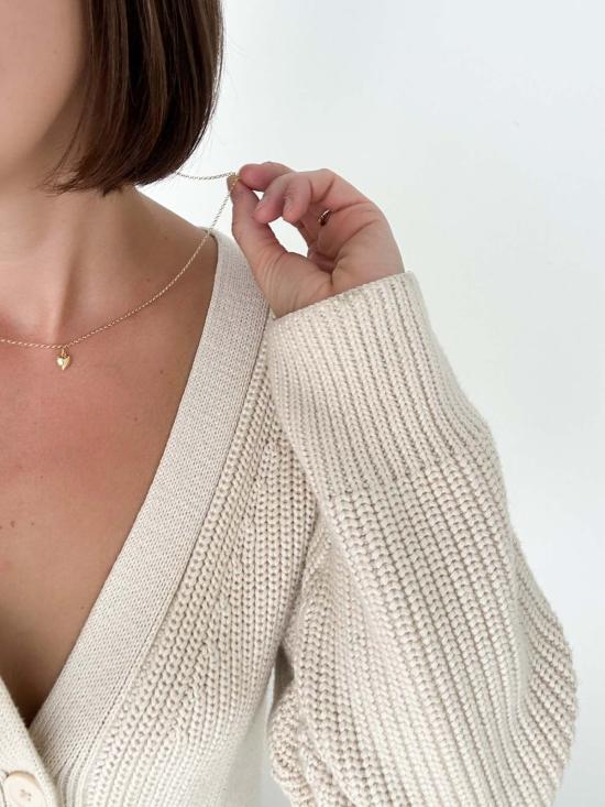  쉬나 마샬 주얼리 목걸이/팬던트 시나 마샬 주얼리 루 퍼프 하트 목걸이 - SHEENA MARSHALL JEWELRY