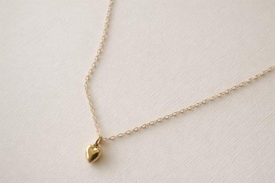  쉬나 마샬 주얼리 목걸이/팬던트 시나 마샬 주얼리 루 퍼프 하트 목걸이 - SHEENA MARSHALL JEWELRY