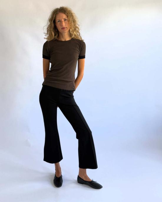 어피스 어파트 스트레이트 팬츠 Apiece Apart Ponte Rene Pull On Pant - APIECE APART