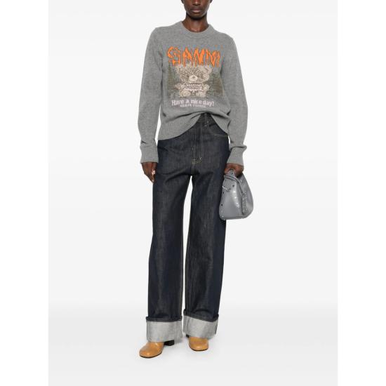 26FW 가니 자켓 A1150052 920 GREY - GANNI