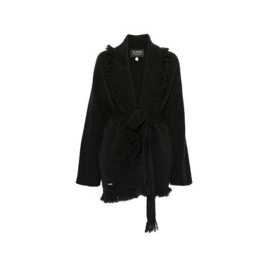 26FW 알라누이 가디건 LWHB064E26KN I009 1000 BLACK