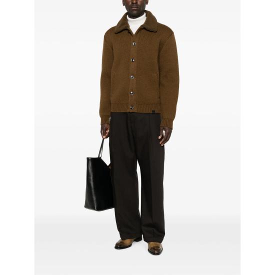 26FW 톰포드 가디건 YMK094 KBL018 ECL BROWN - TOMFORD