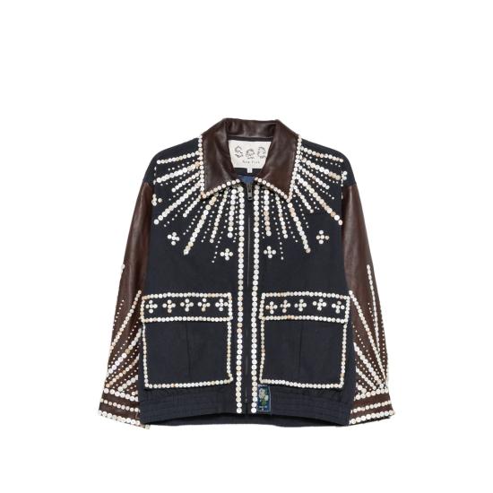 26FW 세아 자켓 PF26 120 NAVY BLUE BROWN
