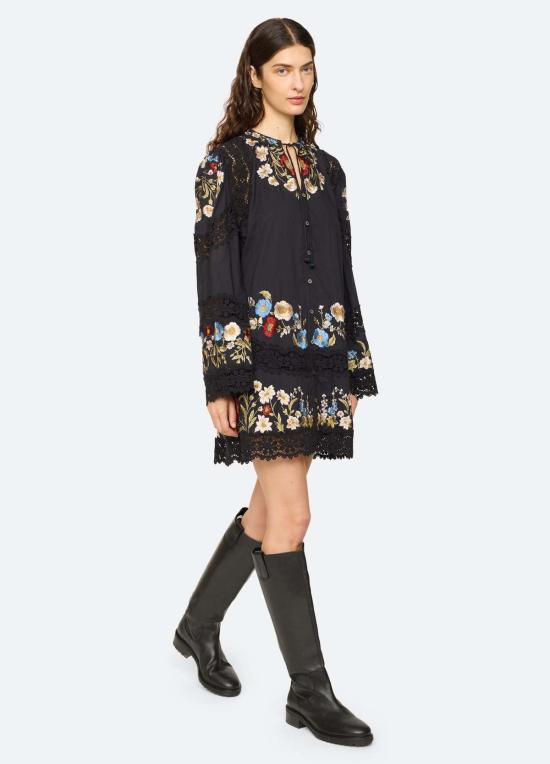  씨뉴욕 숏 원피스 AW26 043 BLACK - SEA NY