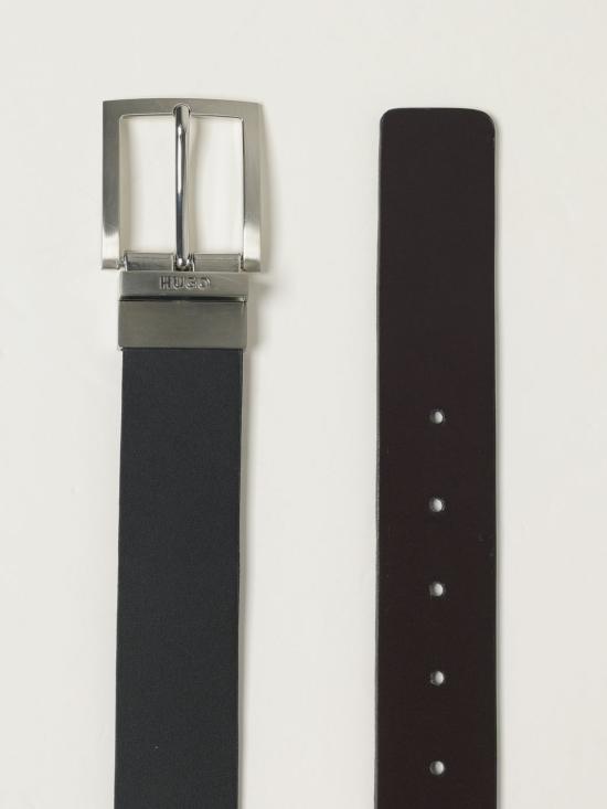 26FW 휴고보스 가죽 벨트 50497462 002 BLACK DOM - HUGO BOSS