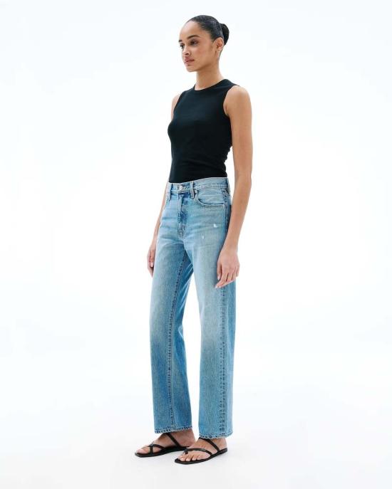  실버레이크 데님 팬츠 Slvrlake Kendra Jeans Ramble On - SLVRLAKE