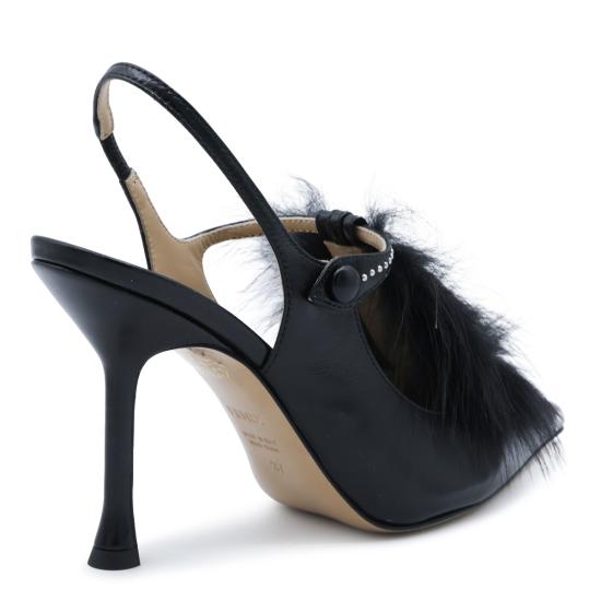 26FW 펜디 힐/펌프스 8J9159 AY0WF0ABB NERO - FENDI