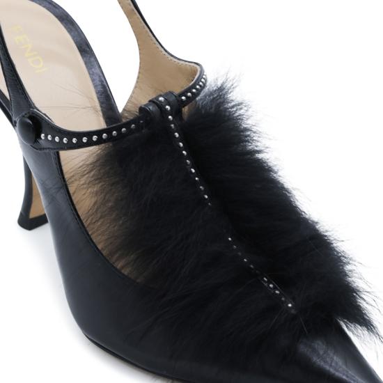 26FW 펜디 힐/펌프스 8J9159 AY0WF0ABB NERO - FENDI