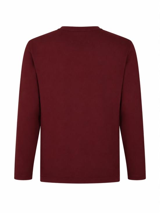 26FW 씨피 컴퍼니 긴팔 티셔츠 21CMTS157A006374G 592 Bordeaux - C.P. COMPANY