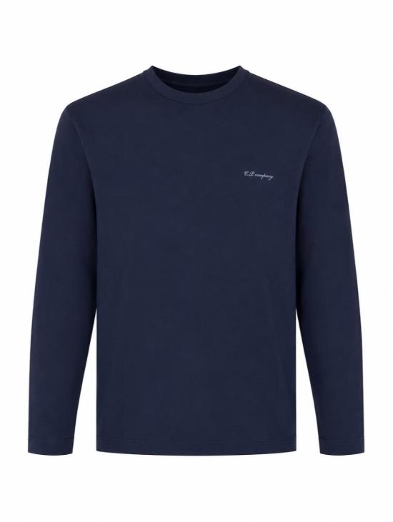 26FW 씨피 컴퍼니 긴팔 티셔츠 21CMTS157A006374G 880 Blue