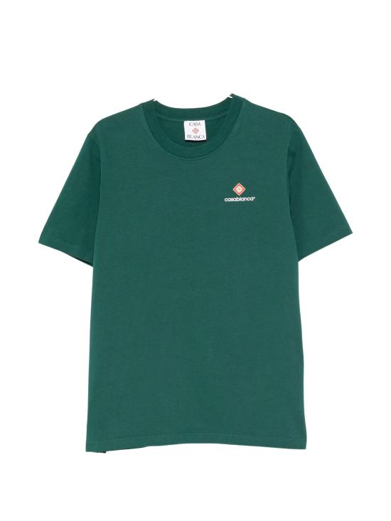 26FW 카사블랑카 반팔 티셔츠 MPF26JTS00112 GREENJERSEY