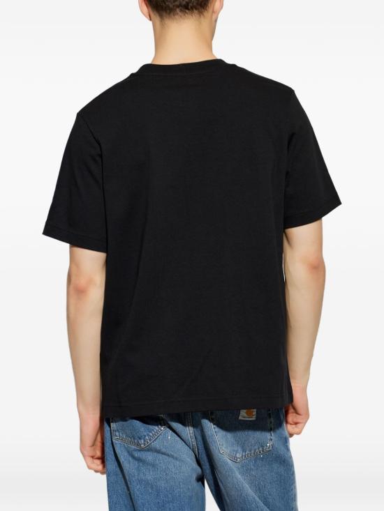 26FW 카사블랑카 반팔 티셔츠 MPF26JTS00119 BLACKJERSEY - CASABLANCA
