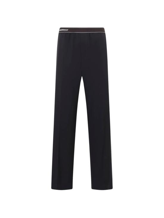 26FW 카사블랑카 스트레이트 팬츠 MPF26TR48301 WOOLBLENDBLACK