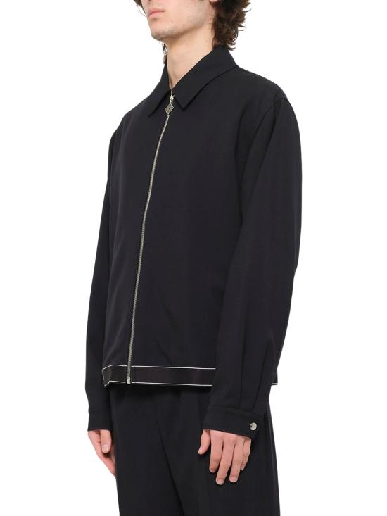 26FW 카사블랑카 자켓 MPF26JK52601 SPORTSTAILORINGBLACK - CASABLANCA