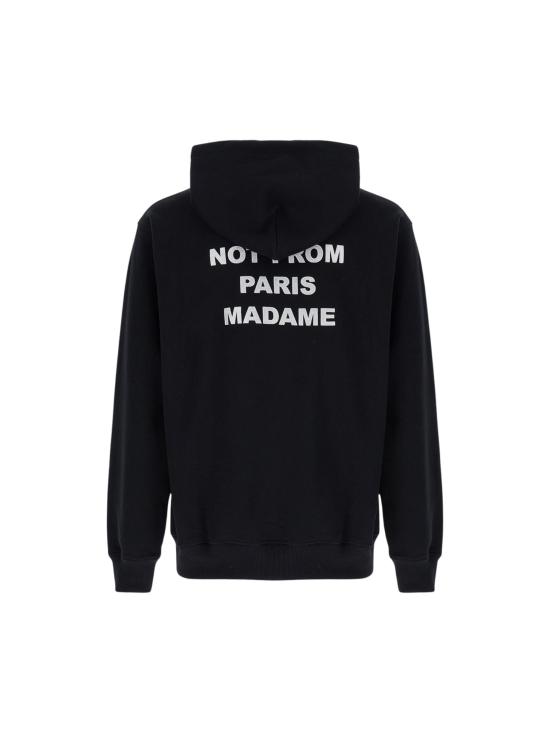 26FW 드롤드무슈 후드 티셔츠 HO162 CO127BL BLACK - DROLE DE MONSIEUR