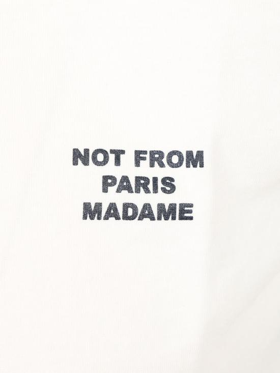 26FW 드롤드무슈 반팔 티셔츠 TS339 CO311OW WHITE - DROLE DE MONSIEUR