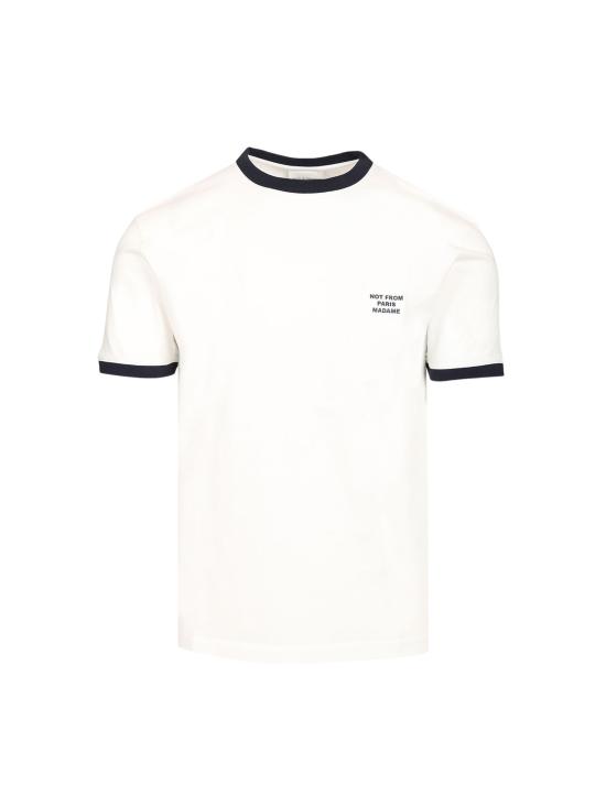 26FW 드롤드무슈 반팔 티셔츠 TS339 CO311OW WHITE
