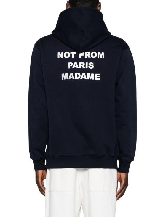 26FW 드롤드무슈 후드 티셔츠 HO162 CO127NY NAVY - DROLE DE MONSIEUR