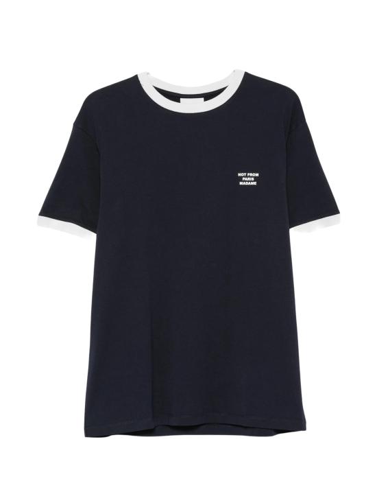 26FW 드롤드무슈 반팔 티셔츠 TS339 CO311NY NAVY