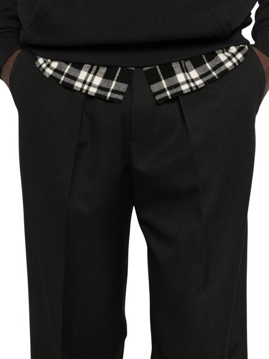 26FW 드롤드무슈 스트레이트 팬츠 BP191 PL127BL BLACK - DROLE DE MONSIEUR