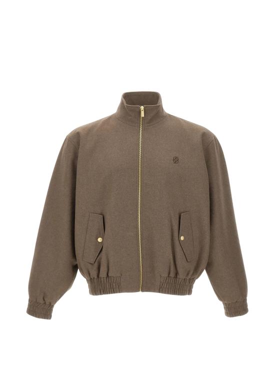 26FW 드롤드무슈 자켓 JT234 WV016LBR BROWN